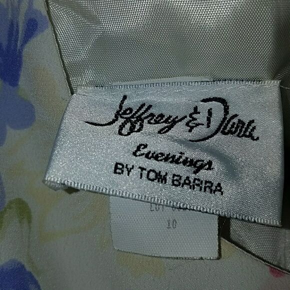 Jeffrey & Dara floral summer dress Sz. 10 - Picture 4 of 6